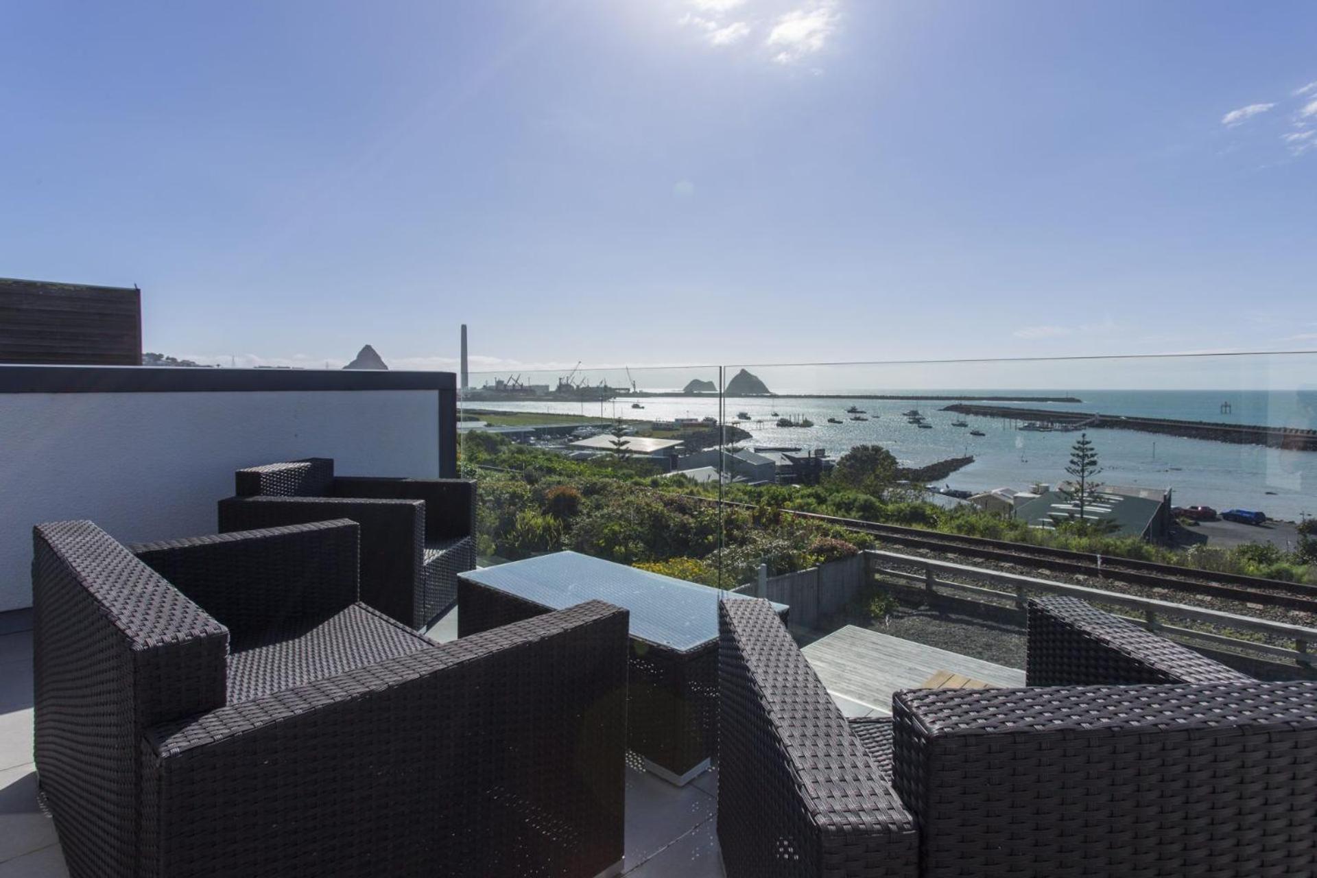 The Waterfront Escape Villa New Plymouth Exteriör bild