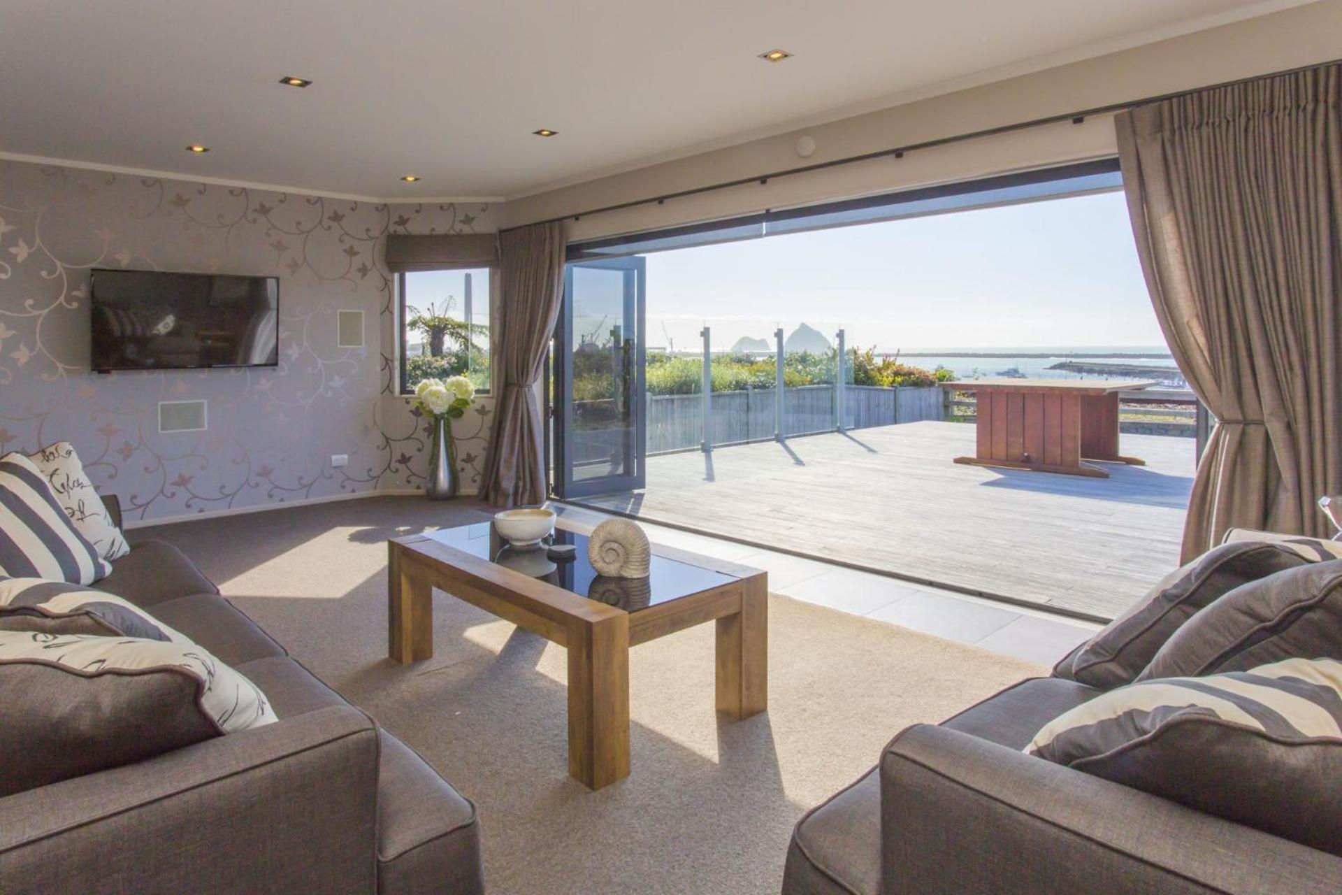 The Waterfront Escape Villa New Plymouth Exteriör bild